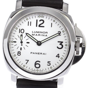 パネライ PANERAI PAM00003 ルミノール マリーナ スモールセコンド 手巻き メンズ 良品 _813450