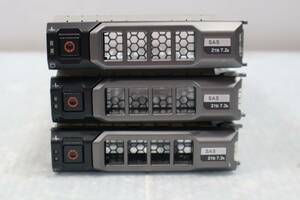 CB3417 & 【3個セット】 Dell PowerEdge R410 の 3.5インチ 用 ハードディスク(HDD)マウンタ★ラベル 2TB 7.2k ★ 0F238F