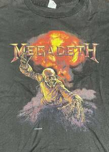 MEGADETH Tシャツ ヴィンテージ ヘヴィメタル スラッシュメタル 着丈約68cm 身幅約55cm