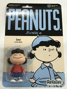 SUPER 7 ReAction PEANUTS Lucy ルーシー　アクションフィギュア　SNOOPY スヌーピー