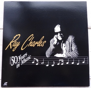 LD RAY CHARLES レイ・チャールズ 50YEARS IN MUSIC VALJ-3334