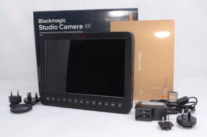 超美品★Blackmagic Studio Camera 4K 2 マイクロフォーサーズマウント UltraHD対応 CINSTUDMFT/UHD/2★元箱付き 10256