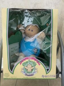 NIB CABBAGE PATCH PREEMIE BOY (March of Dimes) with birth certificate 海外 即決