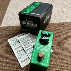 Ibanez TUBE SCREAMER MINI｜アイバニーズ／チューブスクリーマー・ミニ｜ギター用オーバードライブ・ペダル