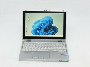 カメラ内蔵/中古/10型タッチパネル/軽く薄型ノートPC/Win11/新品M.2SSD256GB/4GB/M5-6Y57/Panasonic　CF-RZ5PDD5S MS office2021搭載