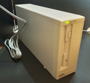 通電確認済　Logitec LFD-331MX フロッピーディスクドライブ 　ジャンク 外付けFDD ロジテック SCSI接続 PC-98用