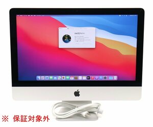 【JUNK】Apple iMac 21.5インチ Mid 2014 Core i5-4260U 1.4GHz 8GB 500GB(HDD) フルHD 1920x1080ドット macOS Big Sur ジャンク