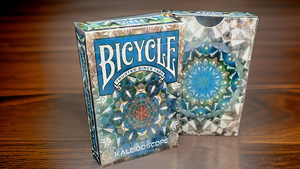 即決■Bicycle Kaleidoscope Blue Playing Cards■バイシクル■