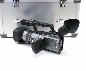SONY DCR-VX2100 2.5型液晶モニター搭載デジタルビデオカメラレコーダー 光学式アクティブプリズム方式手ブレ補正 最低被写体照度3ルクス