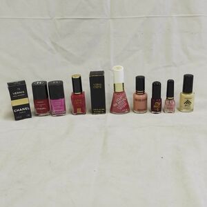 A-10 ネイルカラー ネイルジェル ネイル シャネル REVLON カネボー VERNIS CREME ジョイアップ DISTR 色々まとめて 経年保管品 8点