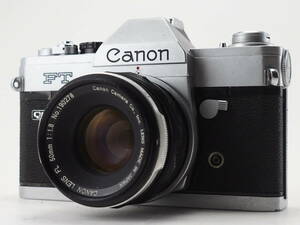 ★訳あり実用品★ キャノン CANON FT ボディ 50mm 単焦点レンズセット ★シャッターOK！ #TA3394