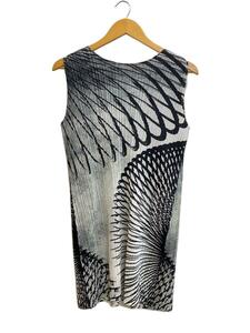 PLEATS PLEASE ISSEY MIYAKE◆17SS/Motion Dress/ノースリーブワンピース/3/ポリエステル/グレー/PP71-JT683