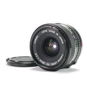 Canon New FD 28mm F2.8 キヤノン NFD 並品 ヱOA4e