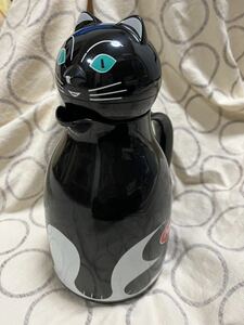 helios かわいいネコデザインの卓上保温ポット 1L ドイツ製 THERMO CAT