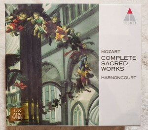 HARNONCOURT : MOZART COMPLETE SACRED WORKS / ニコラウス・アーノンクール　モーツァルト：宗教音楽全集　13CD TELDEC 3984218852