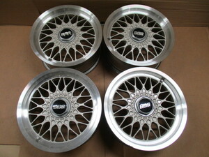 BBS GERMANY １５インチ (７J+ ４５PCD１１４.３)×４本 ホイール 