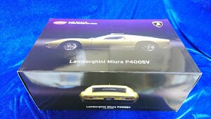 1/12 KYOSHO 京商 LAMBORGHINI Miura P400SV ランボルギーニ ミウラ 08622Y Yellow 検 1/24 1/18 ダイキャスト ベルトーネ 