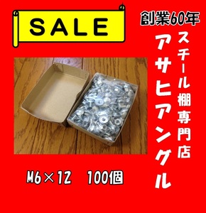 【アサヒアングル】【ヤフオク】Ｌ型アングル/Ｌアングル/カラーアングル/部品/ボルトナット/スチール棚/スチールラック支柱⑥