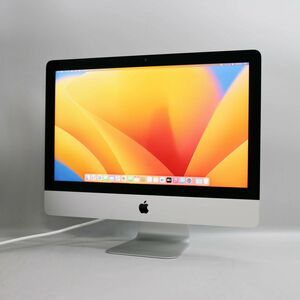 1円スタート Apple iMac Retina 4K, 21.5インチ, 2019 (Core i5-8500/メモリ32GB/SSD28GB+HDD1TB(Fusion Drive)/macOS 13)