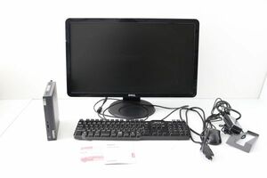 R000B79B//Lenovo レノボ 小型デスクトップパソコン ThinkCentre M60e　MT-M:11LV0007JP モニター DELL S2409Wb セット