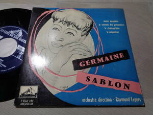 ジェルメーヌ・サブロン,GERMAINE SABLON,RAYMOND LEPERS/MARIE MEUNIERE +3(FRANCE/LVDSM:7 EGF 154 45RPM 7” EP