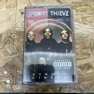 シHIPHOP,R&B SPORTY THIEVZ - STREET CINEMA アルバム,名作! TAPE 中古品