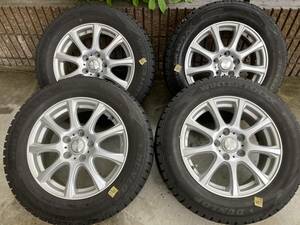 ■DUFACT ダンロップ 16x6.5J アルミ+スタッドレス4本セット 215/60R16 ヴェゼルRU1 RU3など