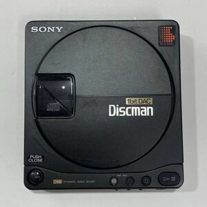 CW33 通電OK SONY D-99 Discman ポータブルCDプレーヤー ディスクマン CDウォークマン ソニー ブラック