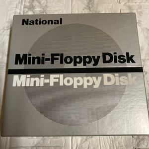 フロッピー　national mini floppy Disk ナショナル 2HD 256 未使用 年代物