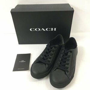 TEI 【中古品】 COACH FG4411 LOW　TOP ＳＮＫ コーチ メンズ スニーカー サイズ27.5cm 箱付き 〈162-240108-MK-9-TEI〉