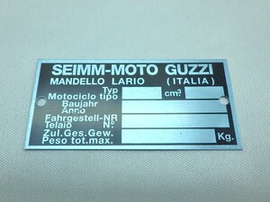 S13■モトグッチ ルマン コーションラベル ■ Moto GUZZI カリフォルニア