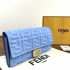 ☆送料無料☆ 未使用品 FENDI 長財布 8M0251 コンチネンタルウォレット 箱付き 93