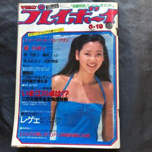 NA1860N239　プレイボーイ　藤真利子　風吹ジュン　1979年6月発行