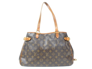 1円スタート 【LOUIS VUITTON ルイヴィトン】 バティニョールオリゾンタル モノグラム ハンドバッグ トート M51154 ヴィンテージ カバン