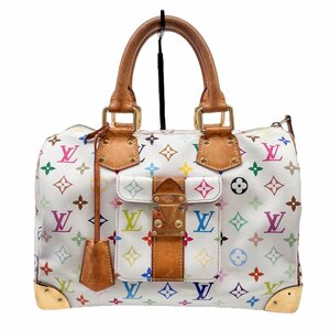 LOUIS VUITTON ルイ ヴィトン M92643 モノグラム マルチカラー スピーディ30 レディース ハンドバッグ