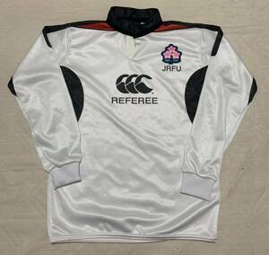 カンタベリー　Canterbury 日本代表　日本ラグビー協会　JRFU レフリー ジャージ　 used