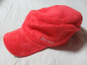 SRIXON モリリン社 キャップ 帽子 リバーシブル ワークキャップ キャスケット 保温仕様 サイズフリー（54～58㎝） タグ付 未使用