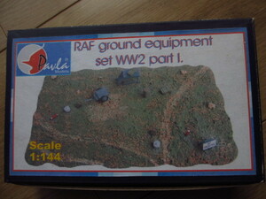 Pavla 1/144 RAF Ground Equipment Set WW2 Part1.(箱未開封）新品　＊購入時の価格も高めでした