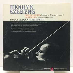 ◆バイオリン◆ Henryk Szeryng ◆ MERCURY 米盤 深溝 