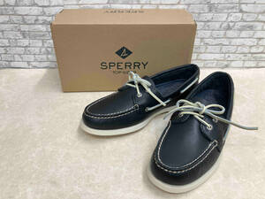 SPERRYスペリー レザーデッキシューズ TOP-SIDER STS10405 サイズ26cm ネイビー メンズ