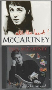 CD★送料無料★Paul McCartney/All The Best！■オランダ盤　外ケース付