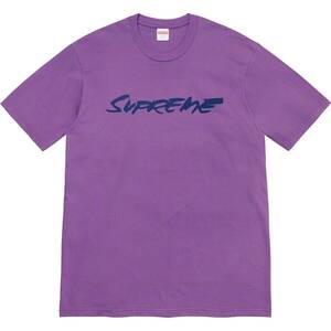 20ss Supreme Futura Logo Tee パープル　Lサイズ シュプリーム フューチュラ ロゴ Tシャツ ボックス