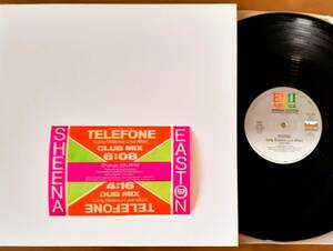 Sheena Easton　シーナ・イーストン　Telefone (Long Distance Love Affair)　1983年 US盤 オリジナル 12”シングルレコード
