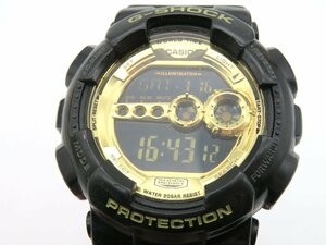 1円◆稼働◆ カシオ GD-100GB G-SHOCK デジタル クオーツ メンズ 腕時計 M05507