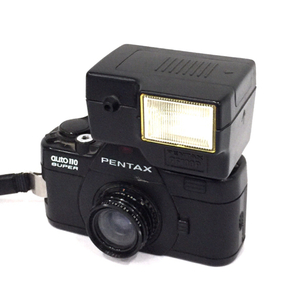 PENTAX auto 110 SUPER PENTAX-110 1:2.8 24mm 一眼レフ マニュアルフォーカス フィルムカメラ 光学機器 QG043-58