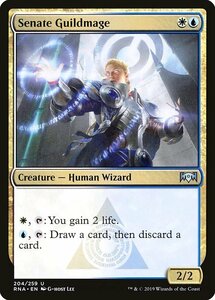 MTG ■金/英語版■ 《評議会のギルド魔道士/Senate Guildmage》★FOIL★ ラヴニカの献身 RNA