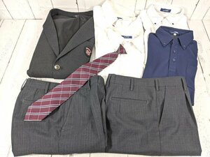 4og541/衣類■駒場学園高等学校■男子学生服 ブレザー制服 Mサイズ 上下セット