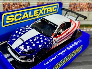 1/32 SCALEXTRIC C3603 Maserati Trofeo 2013 Maserati World Series. No.23 スロットカー