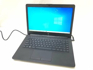 HP Notebook ノートPC ノートパソコン 14型 Windows10Home AMD E2-9000e 1.50GHz 4GB HDD1TB 14-cm0071AU ジャンク 1円～　T04105MA