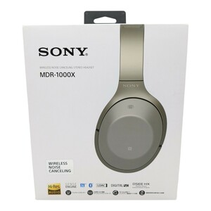 SONY MDR-1000X ワイヤレスヘッドホン グレーベージュ ソニー ノイズキャンセリング 